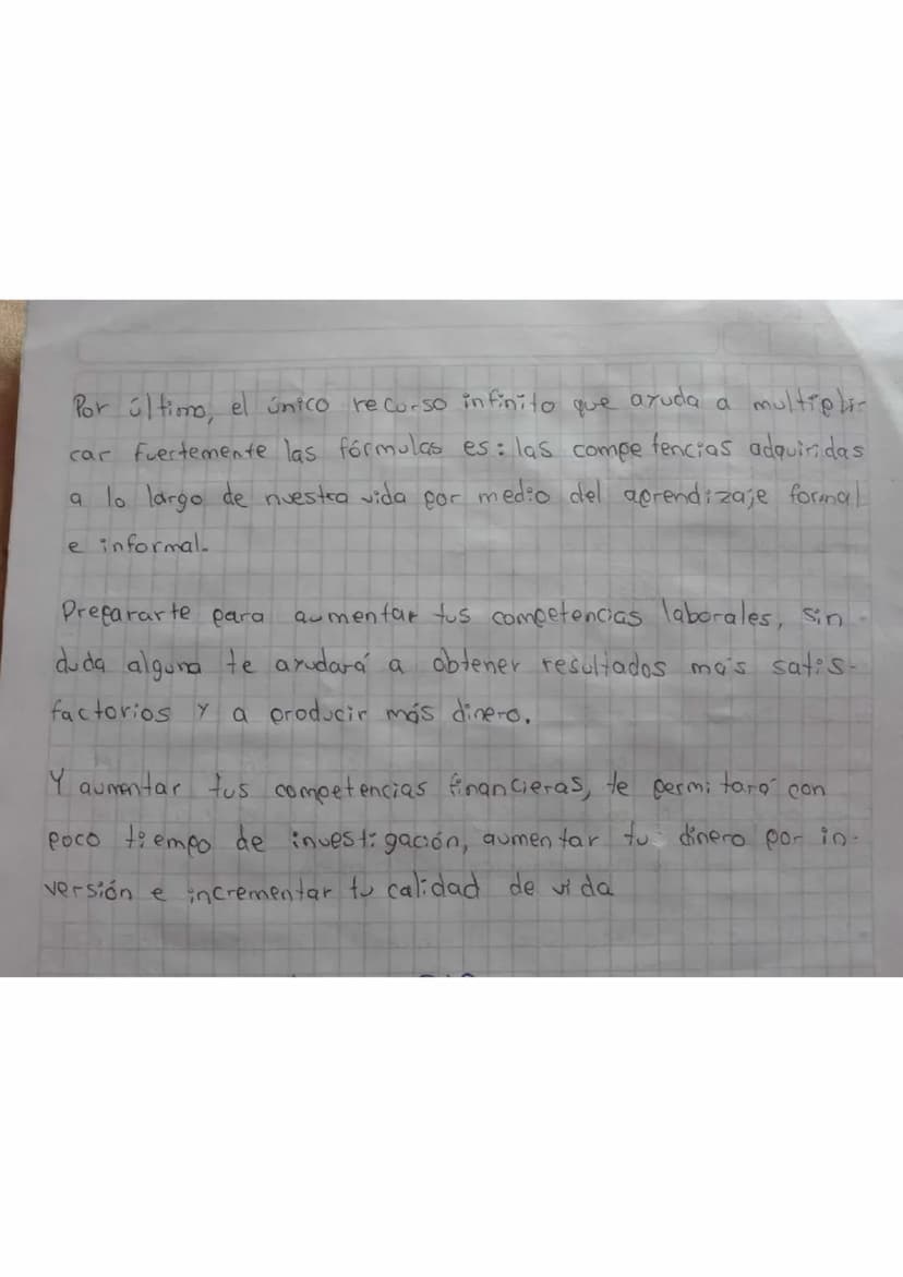 Matematica Financiera
Ingreso: Trabajando
Formal
Informal
Lex
(Legalmente
Constituida)
Ingreso
(Ahorros)
Inversiones
10.05 23
Ingresos
Pasiv