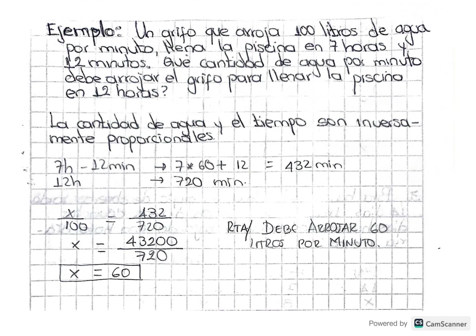 REGLA DE TRES SIMPLE
Si en un problema, solo intervienen dos mag-
nitudes, y si son directamente proporcionales,
se Exgita de una regla de t