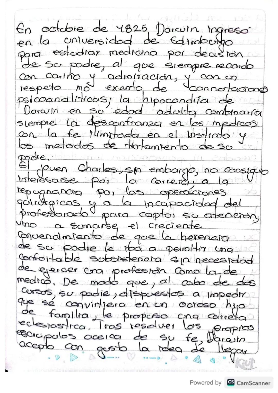Zperiodo
La teoria evolutiva de
charles Darwin
En 1836, el natorista, Charles, Darwin &
Inglaterra luego de anco
Fegreso
de
ands.
del barco
