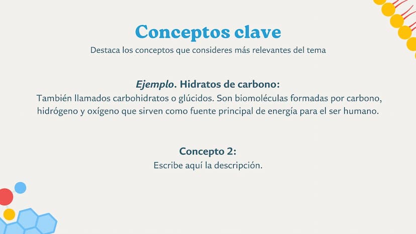 MACROMOLÉCULAS Introducción
Objetivo
Explorar la estructura y función de las macromoléculas, así como su importancia en
diversos procesos bi