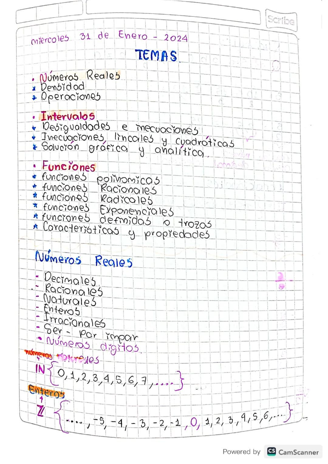 Apuntes matemáticas 