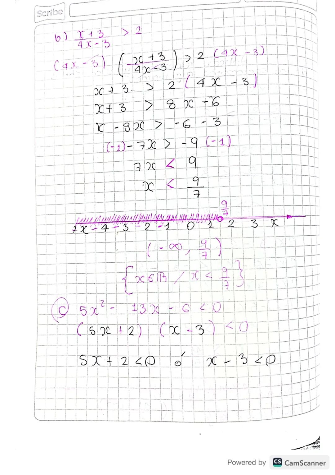 Scribe
Miercoles
.
31 de Enero - 2024
Números Reales.
* Denbidad
+ Operaciones
•
*
Intervalos
TEMAS
Desigualdades e inecuaciones
* Inecuacio