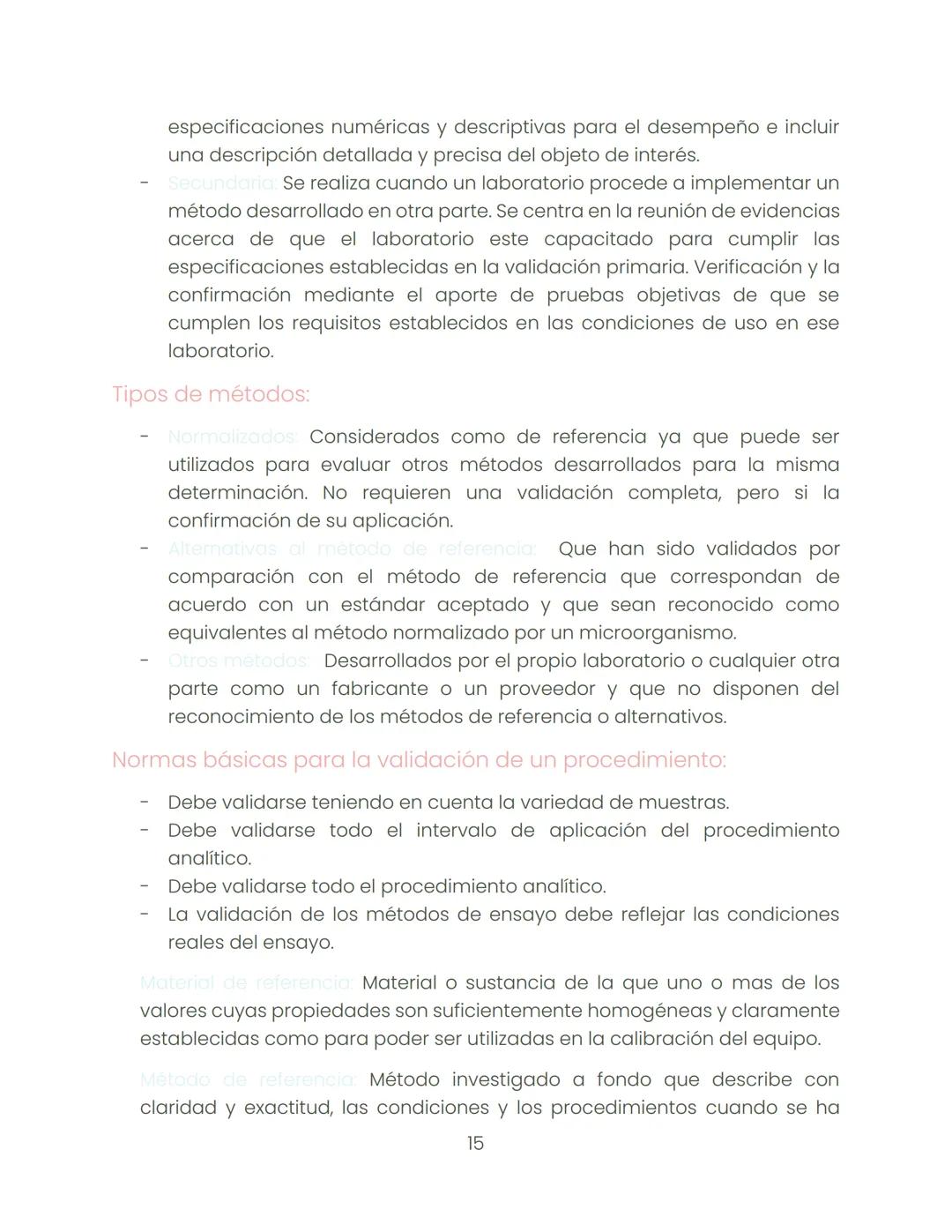 Técnicas especiales
Error total: Efecto combinado o reto del error aleatorio y sistemático:
-
Error aleatorio: Diferencia entre un resultado