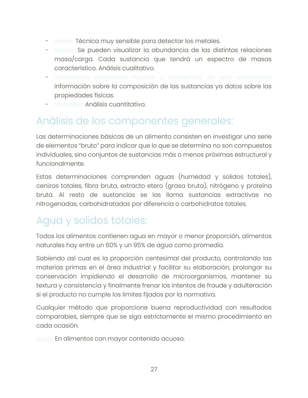 Técnicas especiales
Error total: Efecto combinado o reto del error aleatorio y sistemático:
-
Error aleatorio: Diferencia entre un resultado