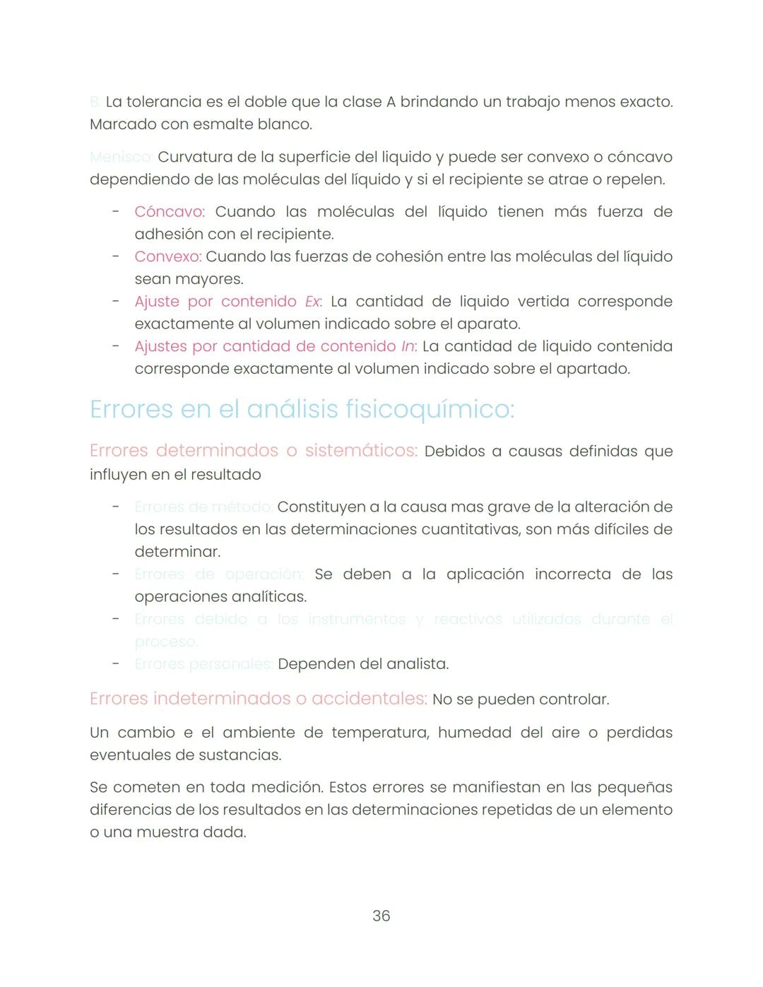 Técnicas especiales
Error total: Efecto combinado o reto del error aleatorio y sistemático:
-
Error aleatorio: Diferencia entre un resultado