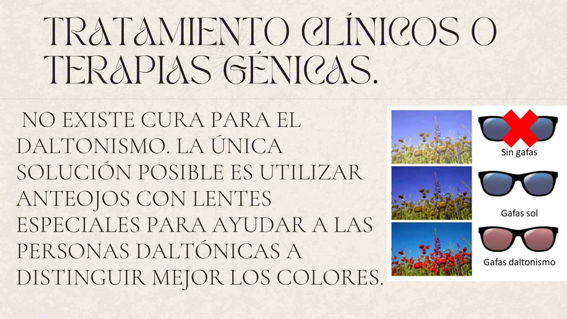 DALTONISMO ¿Origen o causas de la enfermedad.?
Si una persona carece solamente de un pigmento, podría
tener problemas para establecer la dif