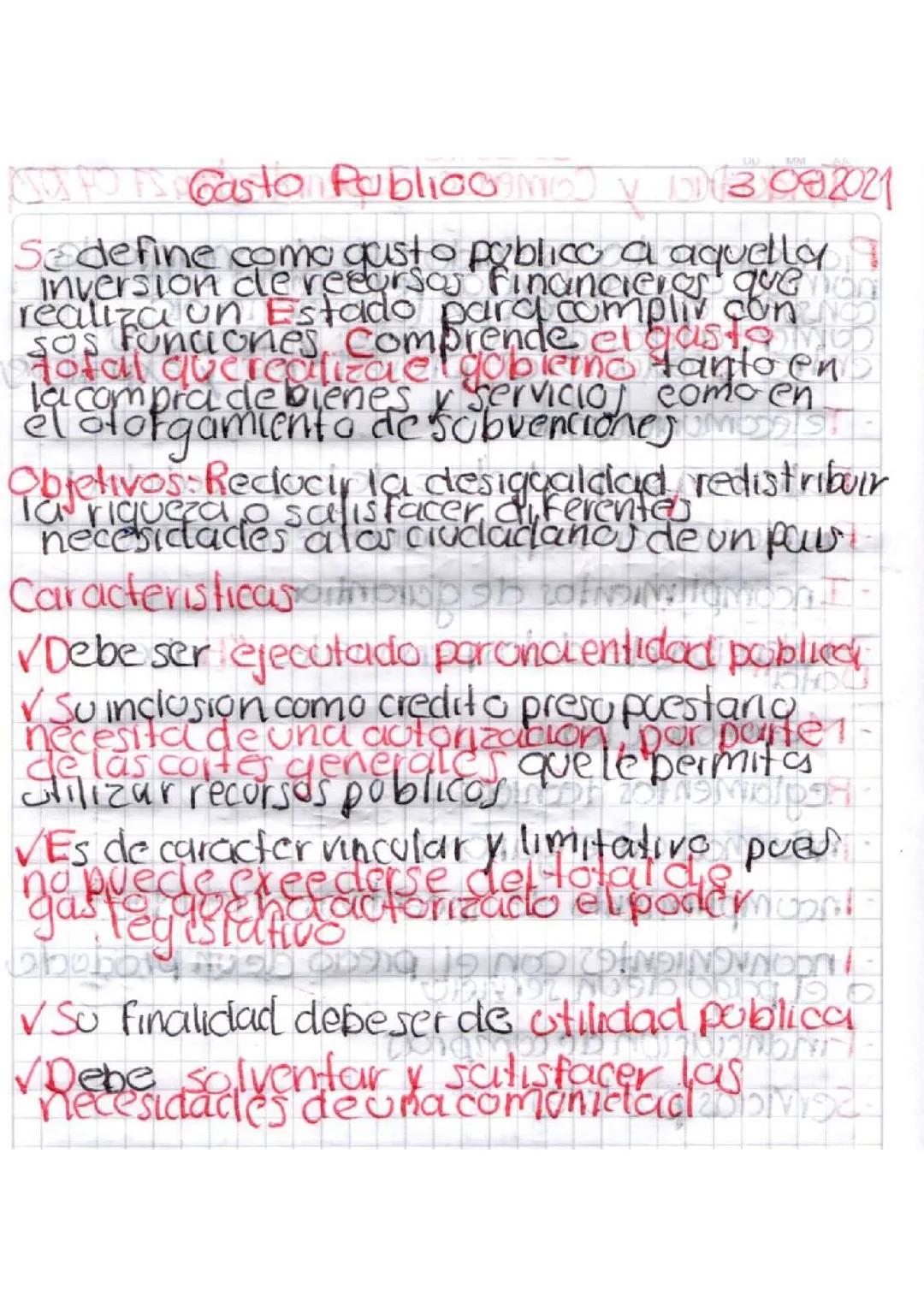 Guía Esencial sobre el Gasto Público: Conceptos y Financiamiento