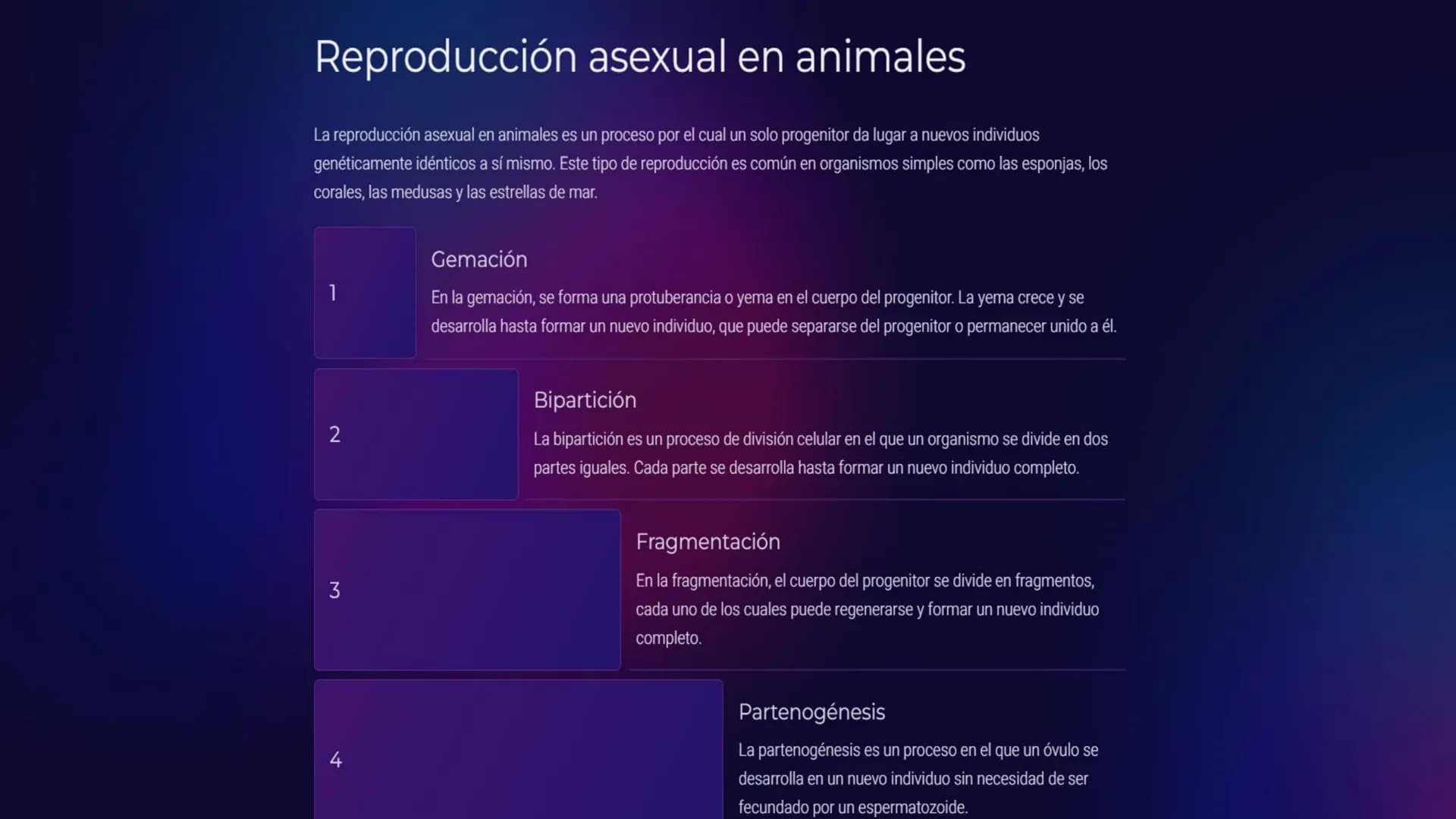 Introducción a la
Reproducción en
Seres Vivos
La reproducción es un proceso biológico fundamental para la perpetuación de la
vida. Todos los