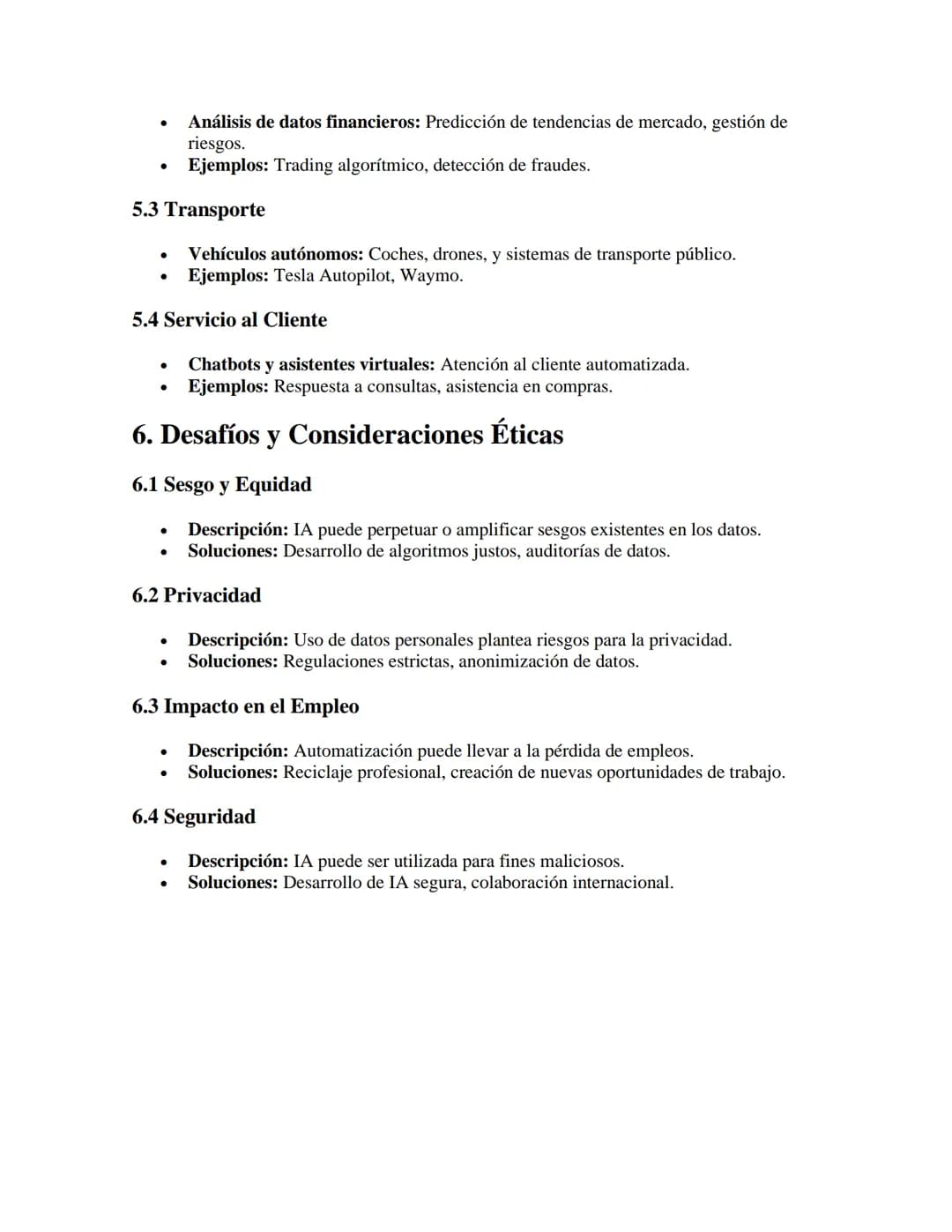 Inteligencia Artificial (IA)