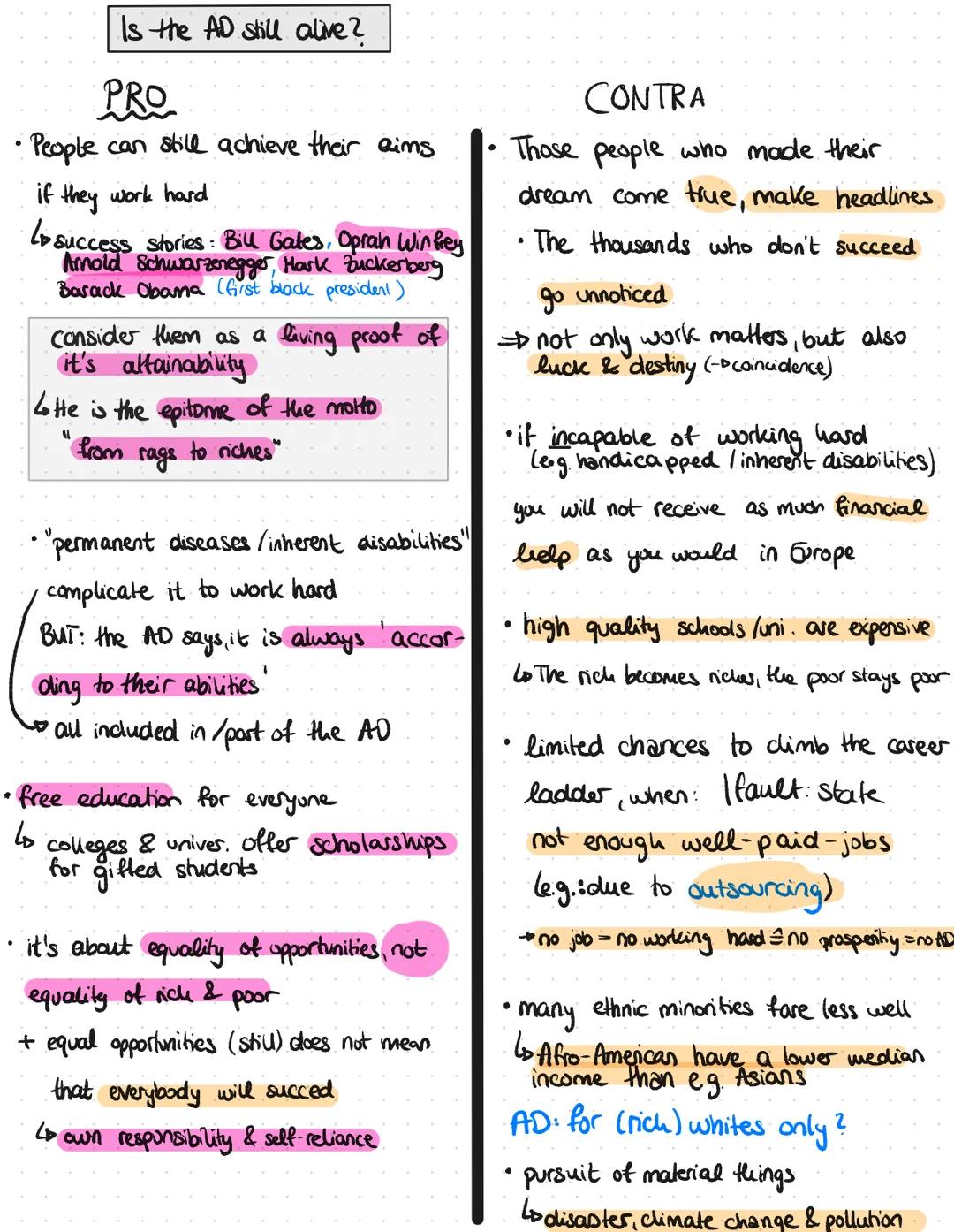 # American

# Dream

THE
AMERICAN
DREAM Definition "from rags to riches"
• There is no single definition of what the AD actually is AND
the 