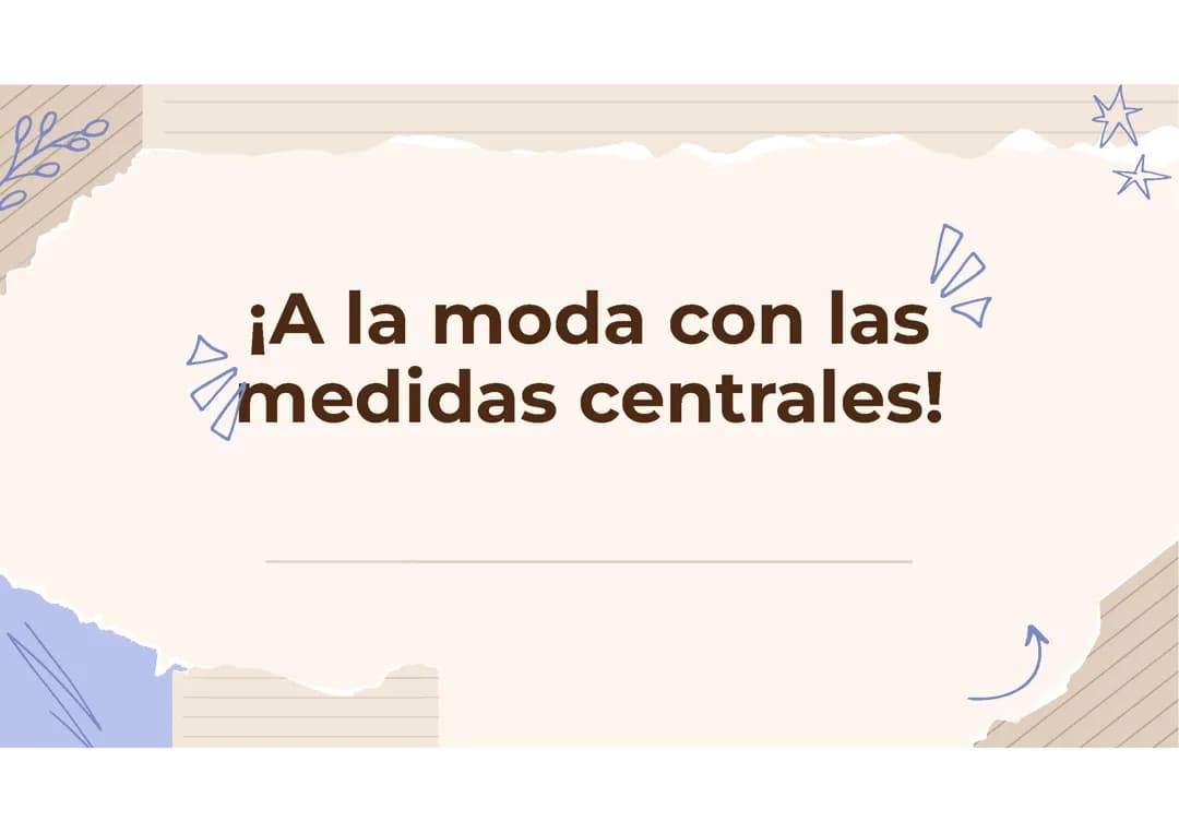 Medidas de tendencia central