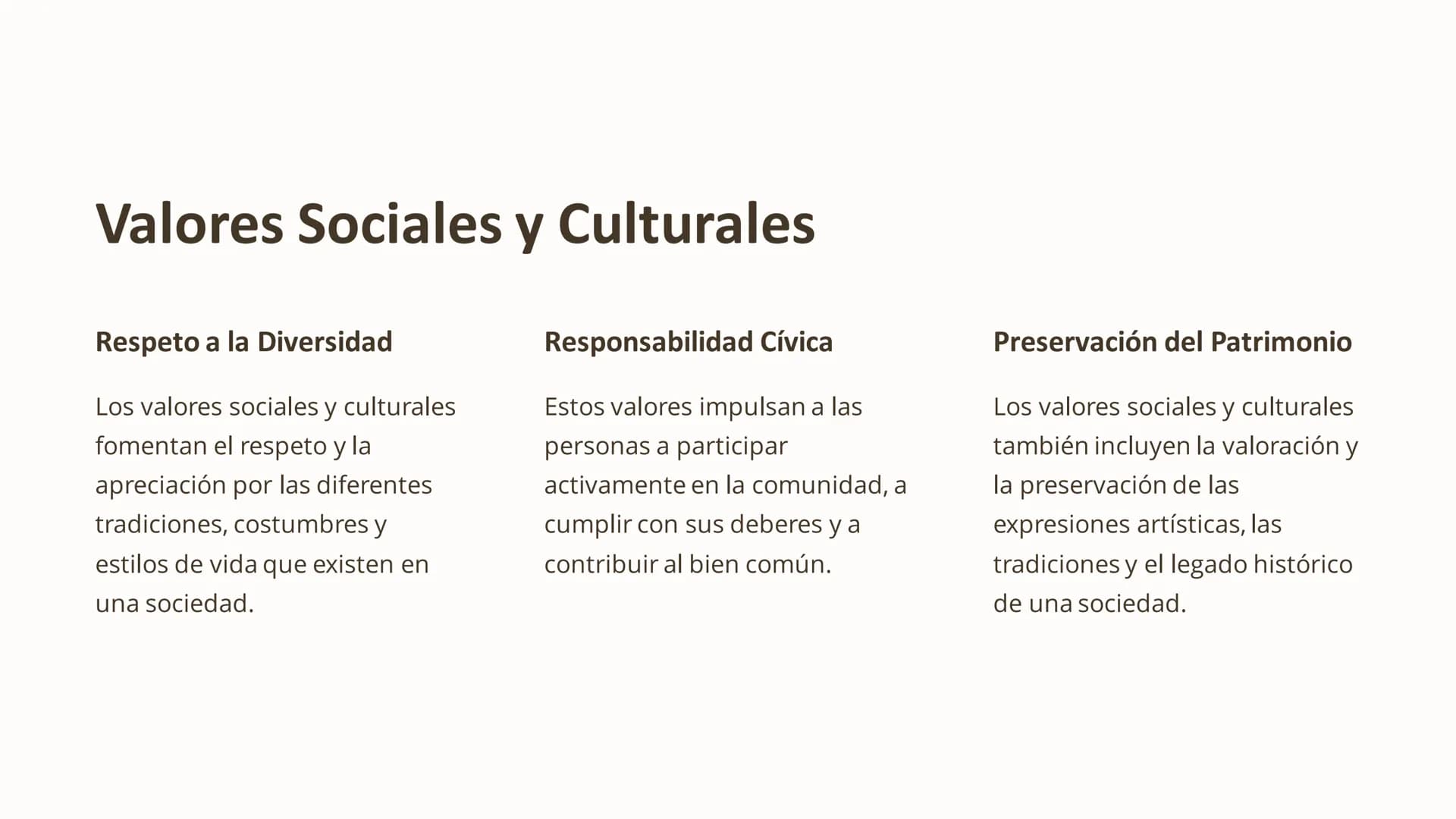 Valores Humanos: Fundamentos Esenciales para
una Vida Plena
Los valores humanos son los principios y creencias que guían nuestro comportamie