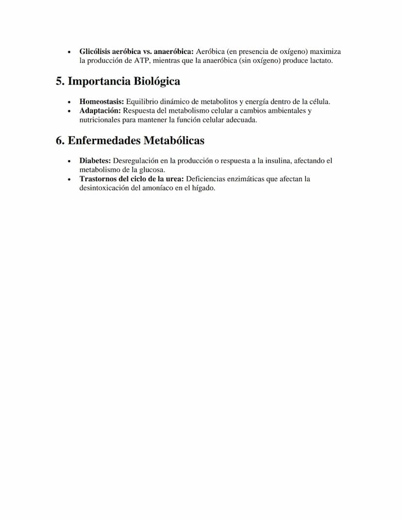 Metabolismo Celular
APUNTES//
1. Definición y Conceptos Fundamentales
•
•
•
Metabolismo: Conjunto de procesos químicos que ocurren en una cé