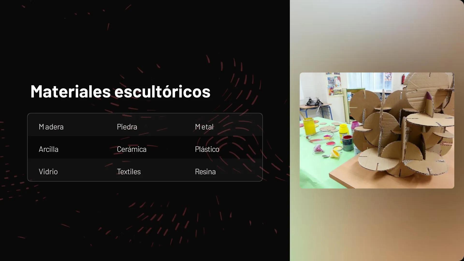 # Introducción a la
escultura

La escultura es una forma de arte tridimensional que involucra la
creación de formas utilizando una variedad 