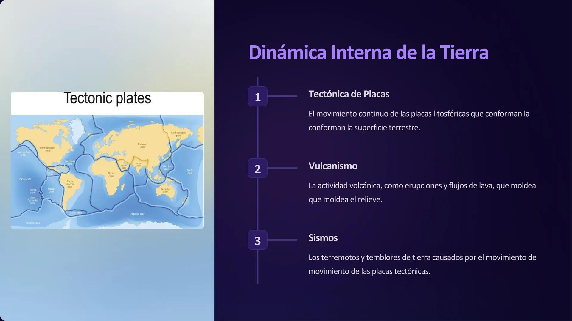 # la Geografía Física

La geografía física es el estudio científico de los componentes y fenómenos
naturales del planeta Tierra. Explora la 