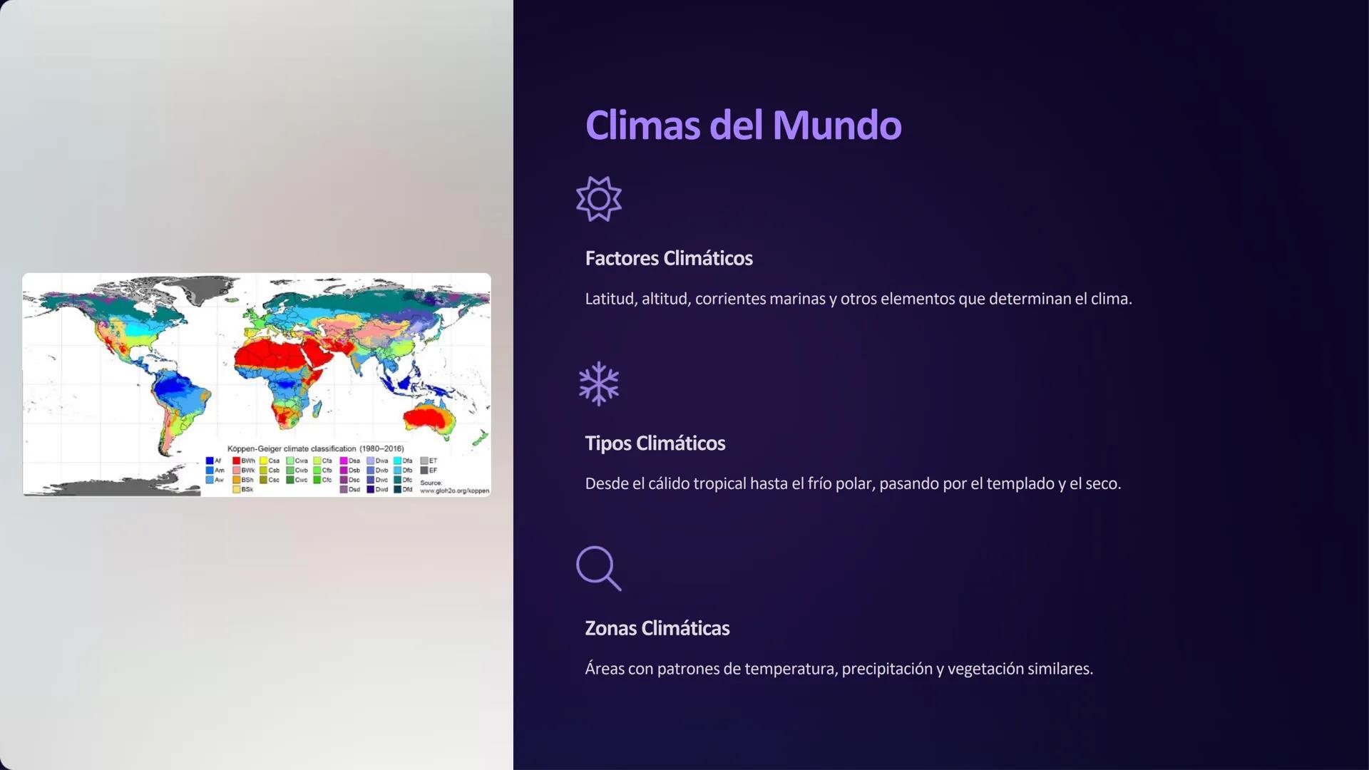 # la Geografía Física

La geografía física es el estudio científico de los componentes y fenómenos
naturales del planeta Tierra. Explora la 