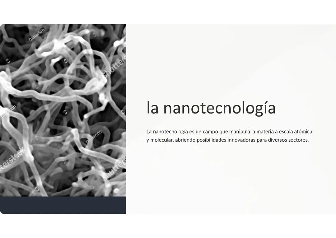 Nanotecnología