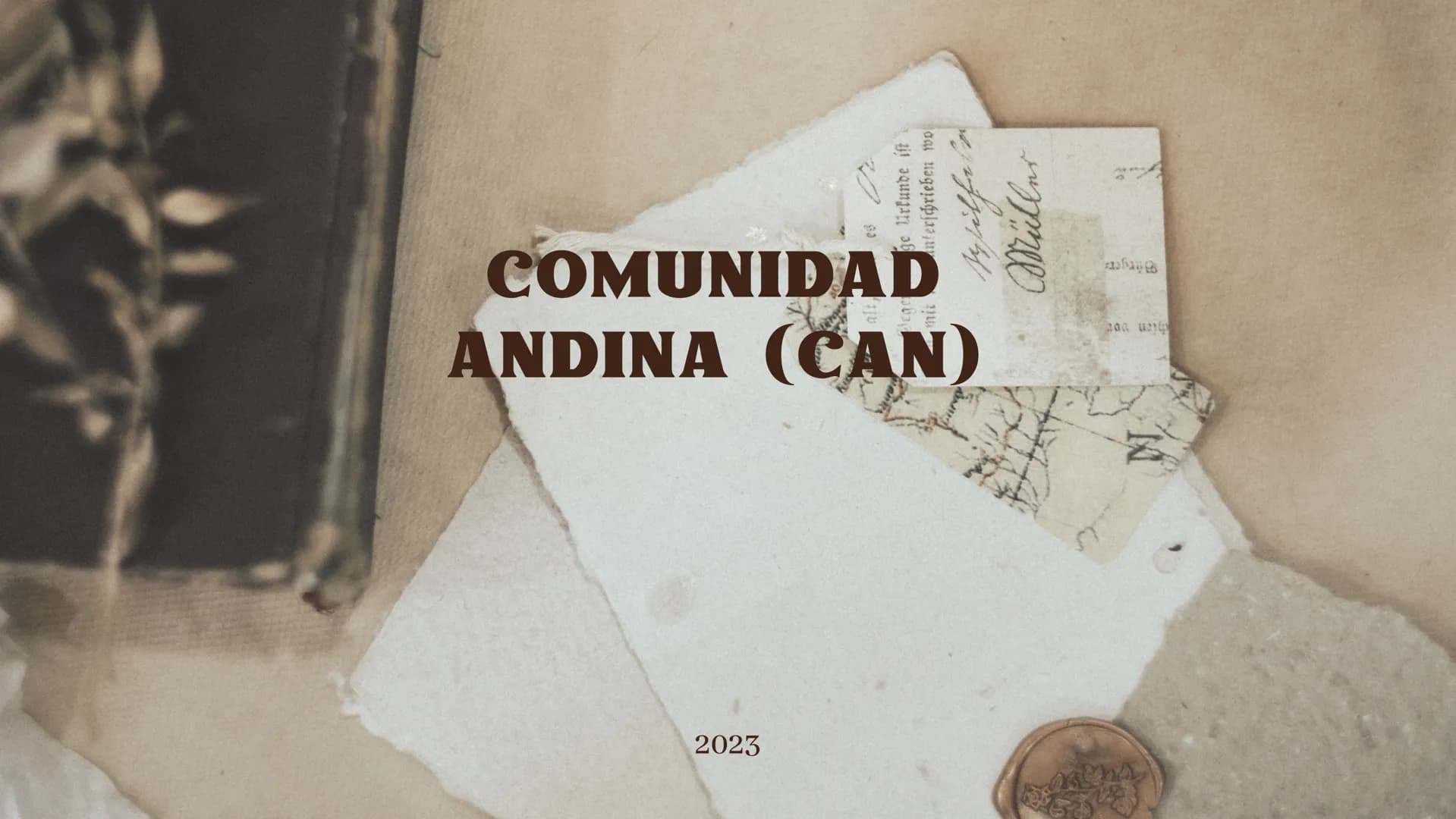 2023
ANDINA (CAN)
COMUNIDAD
hien vor
ge Urkunde ist
nterschrieben wo
Müller.
Burger EL CAN
La Comunidad Andina (CAN) es un mecanismo de
inte