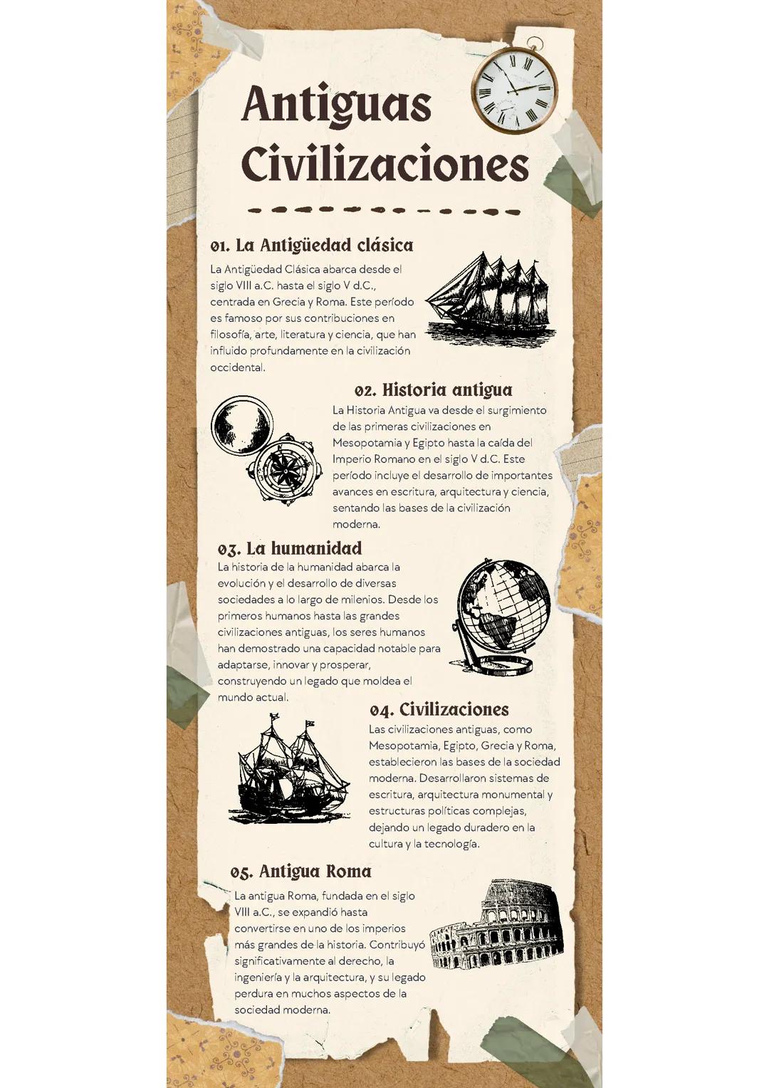 Antiguas civilizaciones 