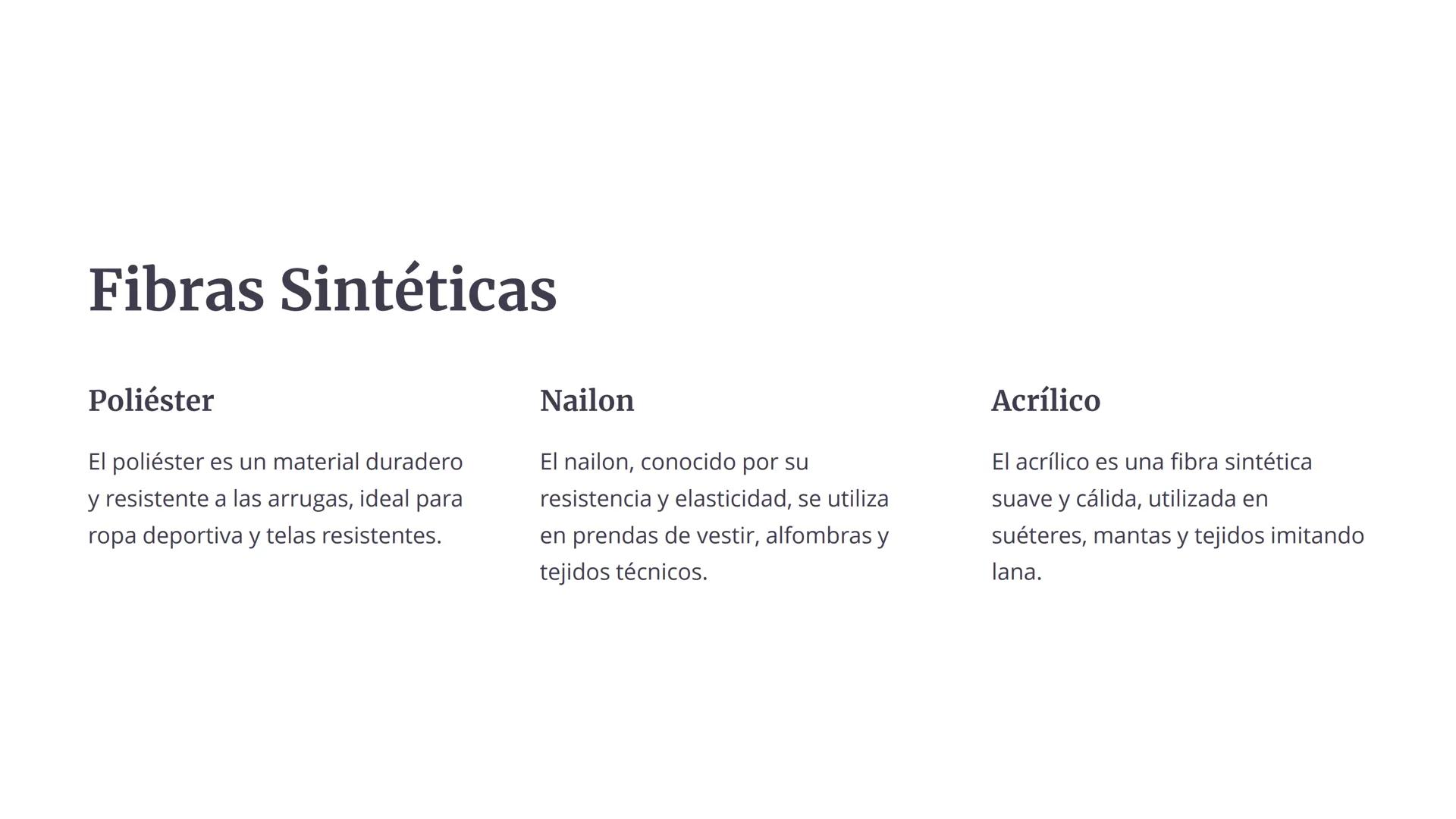 # Química de los
Textiles

La química de los textiles es un campo fascinante que abarca la
composición, propiedades y transformaciones de la