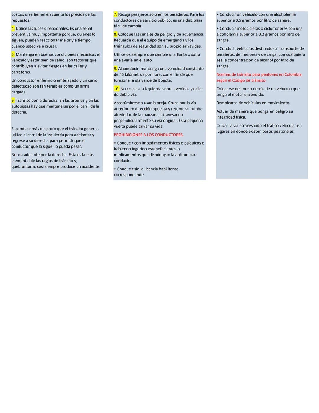 TRANSITO
QUE SON LAS NORMAS DE TRÁNSITO
Las normas de tránsito o leyes de tránsito son el
conjunto de disposiciones, protocolos y señales
qu