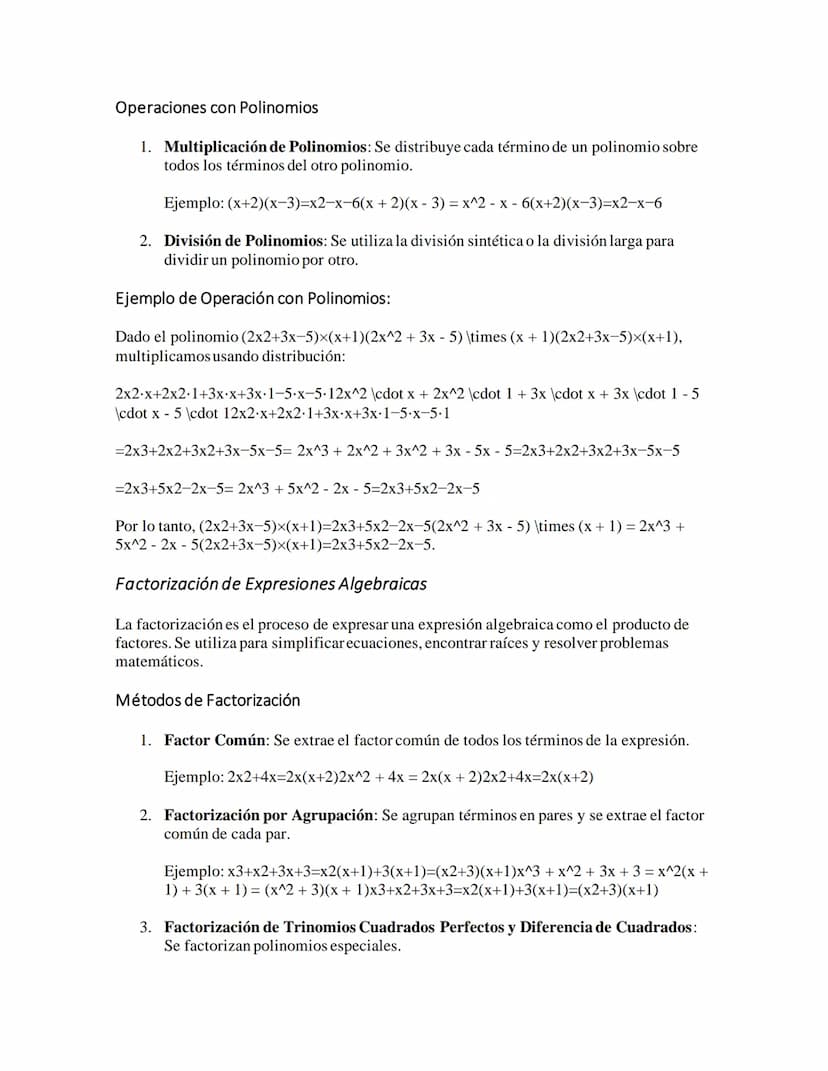 Álgebra
Ecuaciones de Primer Grado
Una ecuación de primer grado es una igualdad matemática en la que la incógnita (variable)
está elevada a 