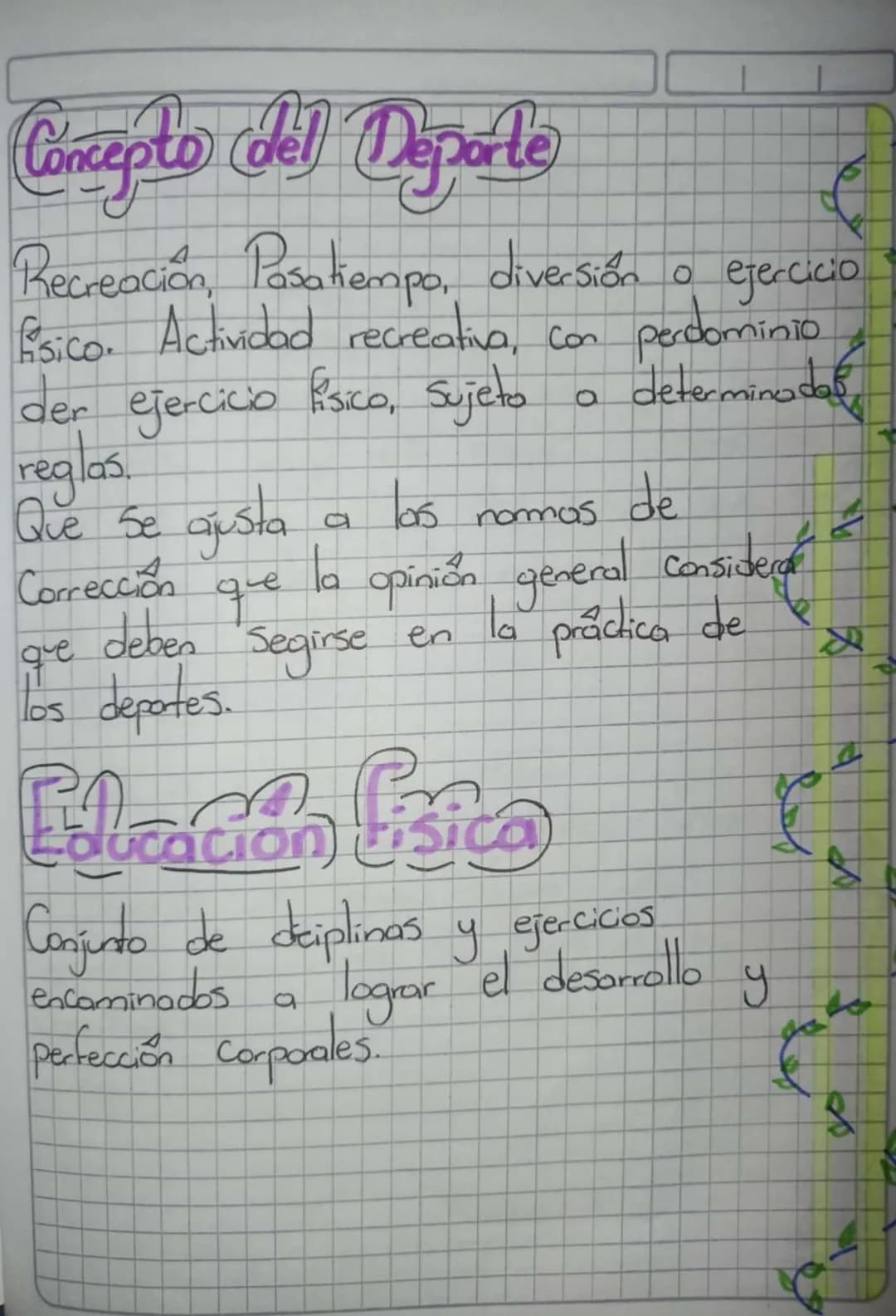 Crypto del Deporte
Recreación, Pasatiempo, diversión o ejercicio
fisico. Actividad recreativa, con perdominio
der ejercicio fisico, Sujeto
r