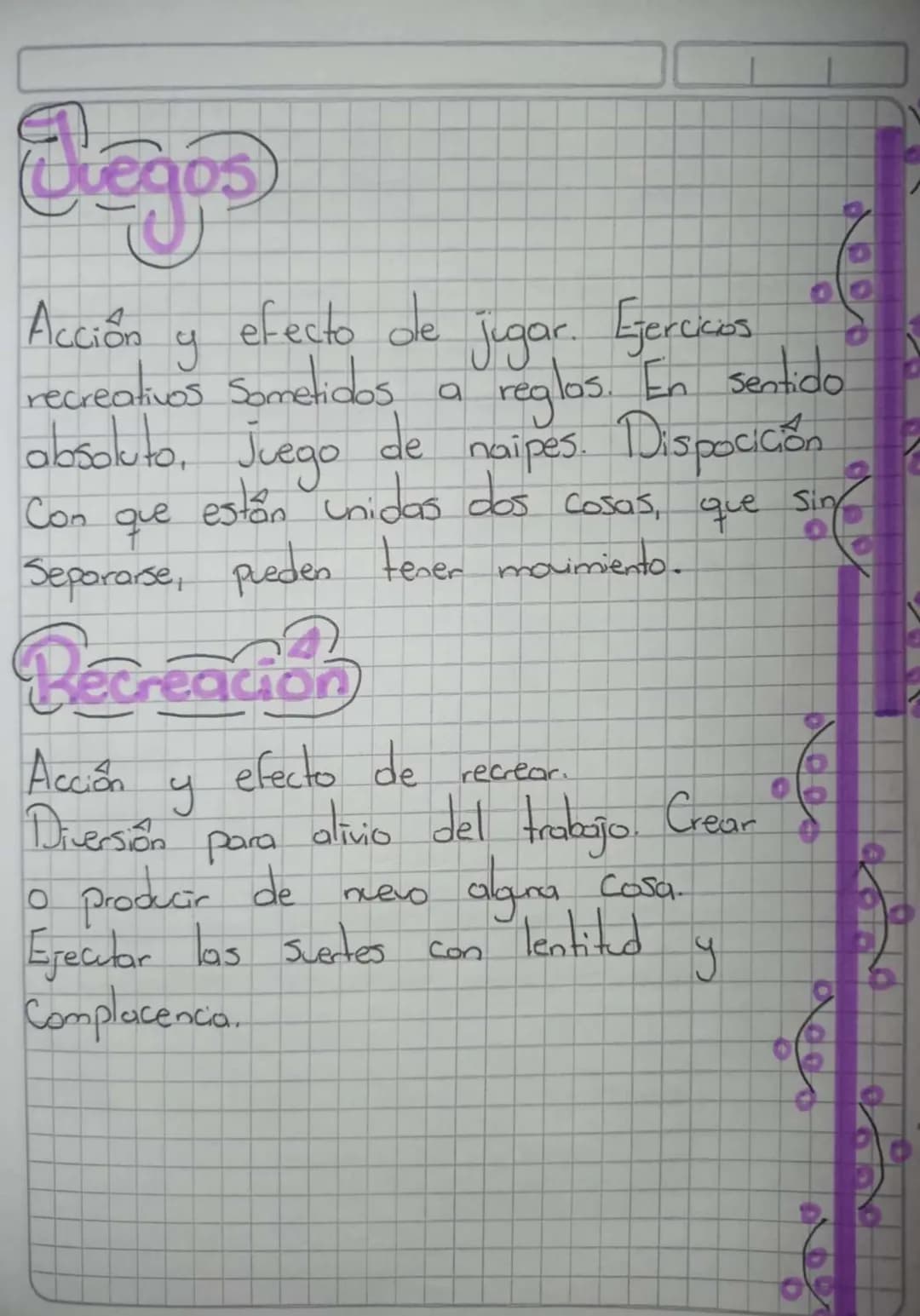 Crypto del Deporte
Recreación, Pasatiempo, diversión o ejercicio
fisico. Actividad recreativa, con perdominio
der ejercicio fisico, Sujeto
r