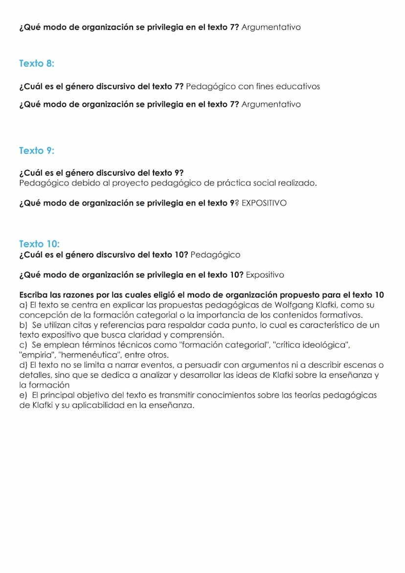 GENEROS DISCURSIVOS
Texto 1:
¿Cuál es el género discursivo del texto 1?
El género discursivo es periodístico de opinión
¿Qué modo de organiz