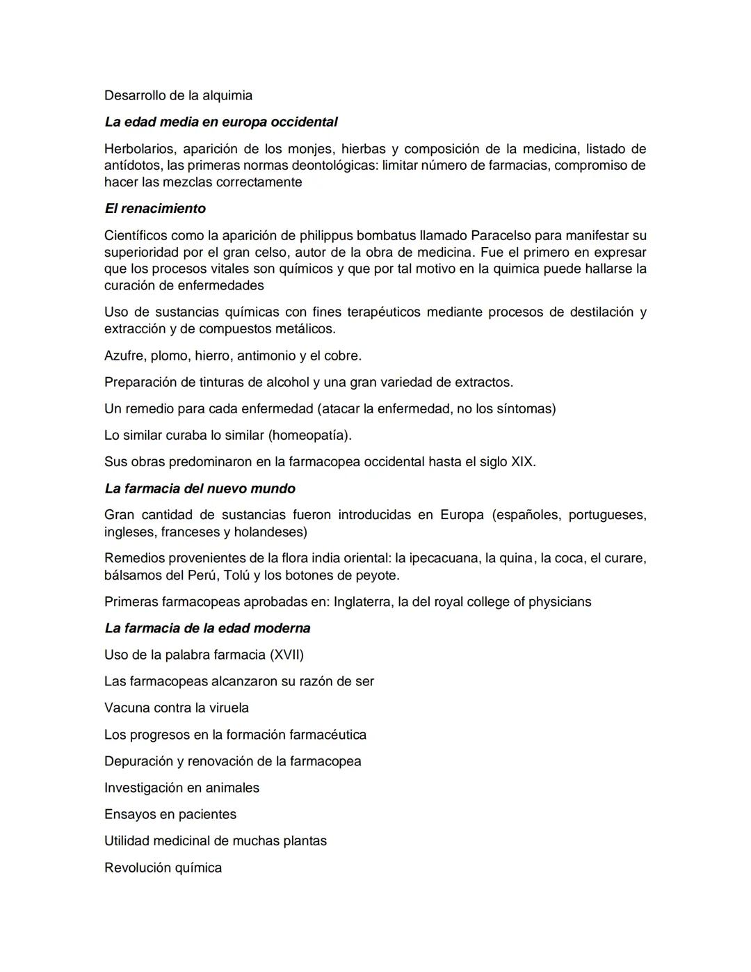 HISTORIA DE LA FARMACIA
1. ¿Que palabras nuevas identificaron?
•
•
Pharmakon
Farmacopea
•
Pharmakopolai
•
Papiro
•
Medicatrina
• Herbolarios