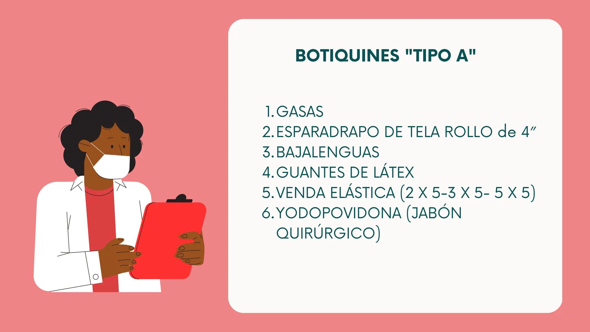 *
M
Үк
BOTIQUINES PRINCIPALES OBJETIVOS
Tres finalidades importantes
+
чт
1:¿que es?
3: tipos
2: importancia
GUÍA DE PRIMEROS
AUXILIOS | 202