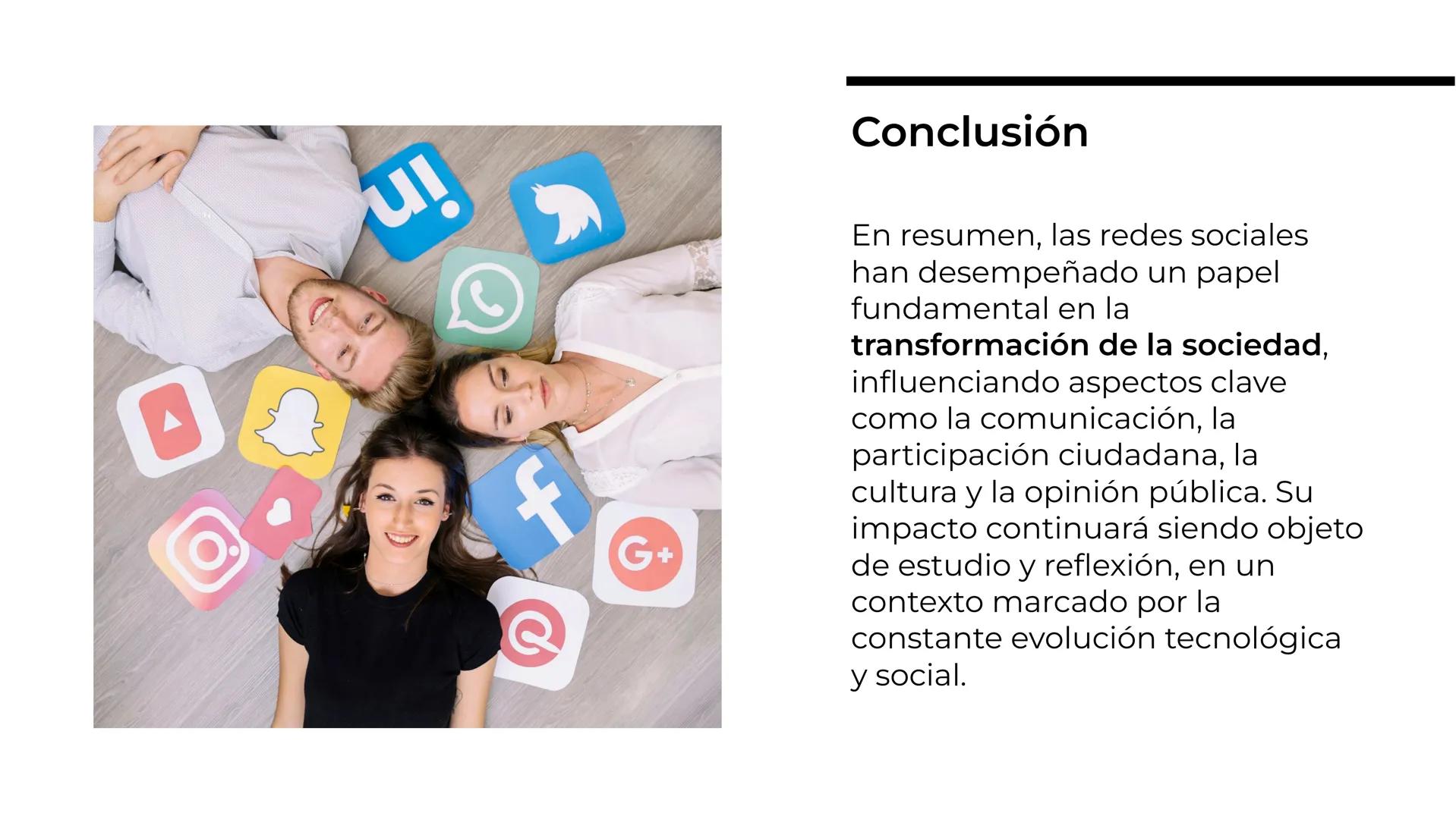 El Rol de las Redes Sociales
en la Transformación de la
Sociedad Introducción
Las redes sociales han
revolucionado la forma en que nos
comun