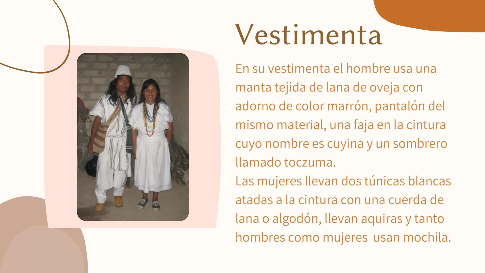# Los Arhuacos # ¿Quienes son?

Son un pueblo indígena
que habita en la Sierra
nevada de Santa Marta
cuya lengua es un idioma
de la lengua c
