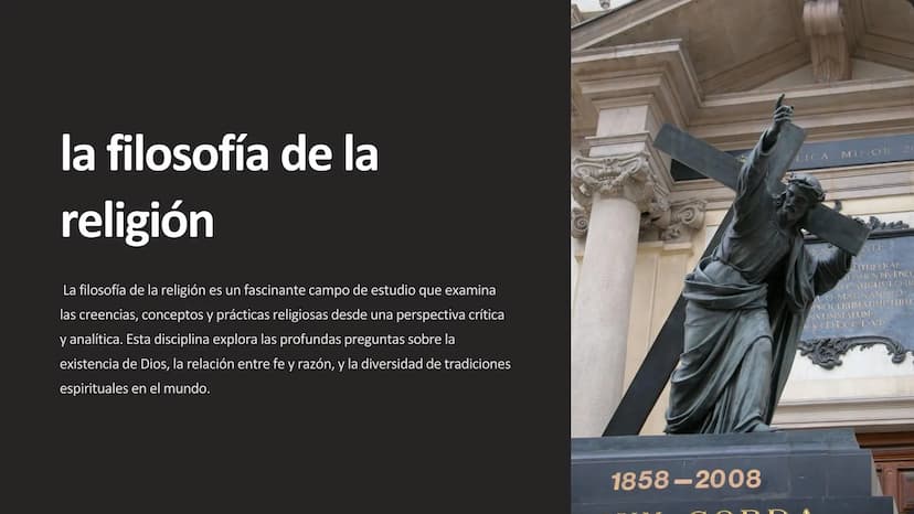 la filosofía de la
religión
LICA
MINOR
20
ICNO
ΑΝΤΙ
La filosofía de la religión es un fascinante campo de estudio que examina
las creencias,