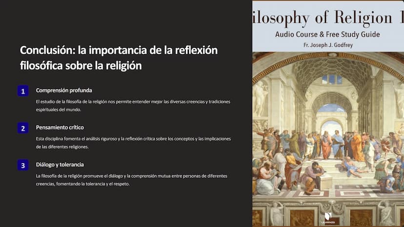la filosofía de la
religión
LICA
MINOR
20
ICNO
ΑΝΤΙ
La filosofía de la religión es un fascinante campo de estudio que examina
las creencias,