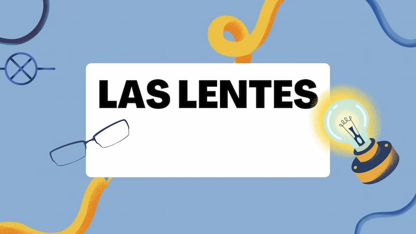 LAS LENTES
elle ¿QUÉ SON?
Las lentes son herramientas ópticas
que se utilizan para desviar los rayos de
luz y así modificar el camino que
re