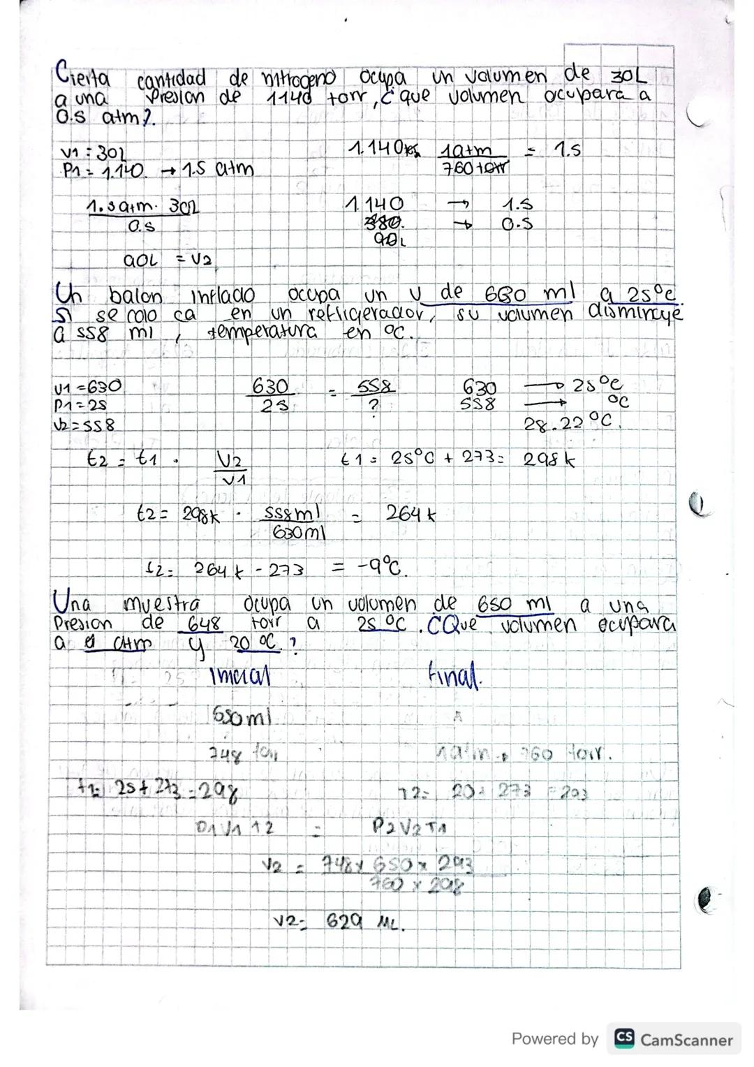 deyes de los gases
1) Ley de boyle
P₁V₁ =
Cres =
P2V2
пут
Inversa
volumen
4) Ley del
PV= nRT
gas
ideal
2= 0,082 atm.L
P= Presion
mal.k
V= vo