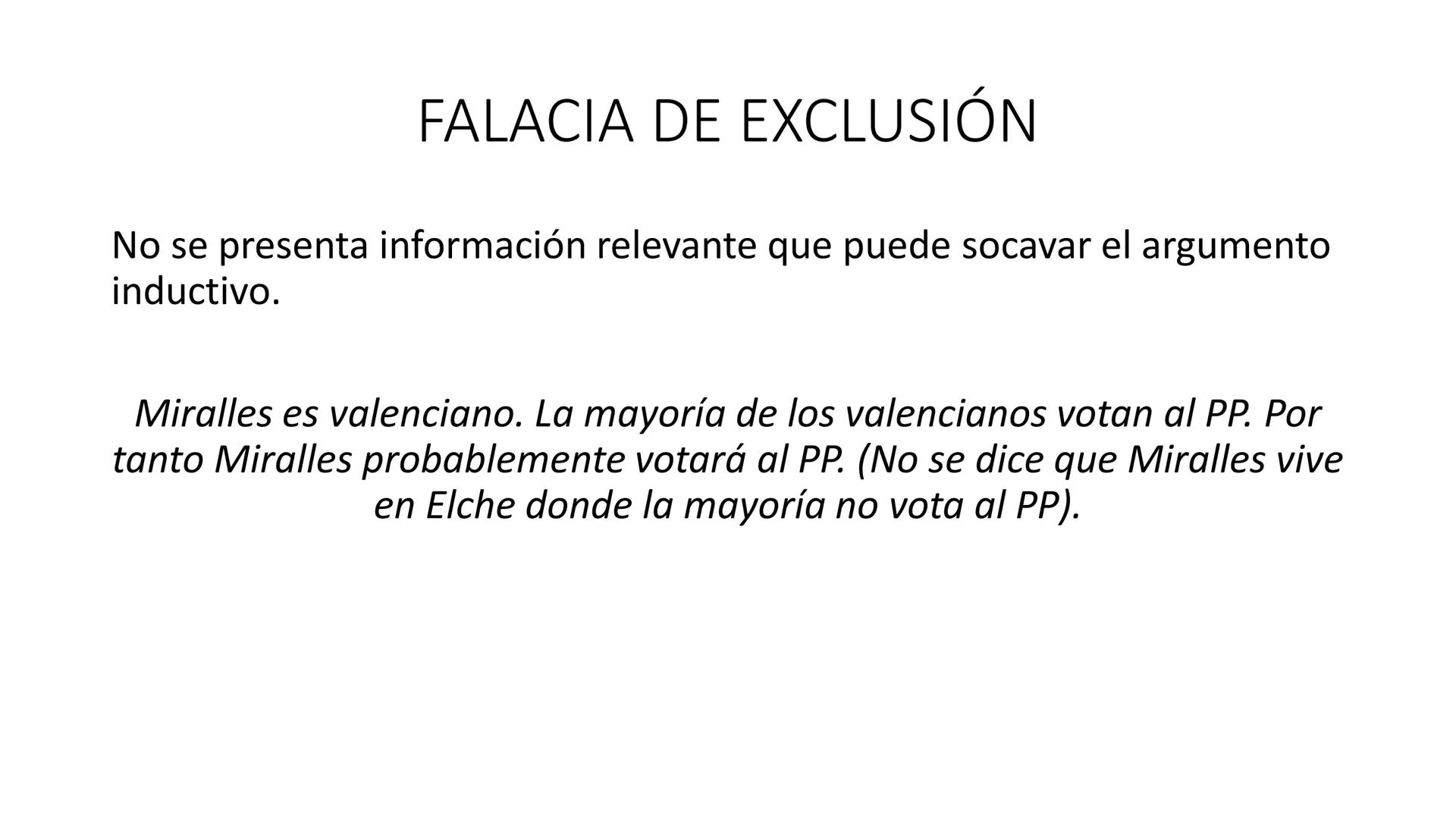 FALACIAS
Construcción de un buen argumento ¿Qué son?
Las falacias son un razonamiento que parece lógico o válido pero no lo
es. Tienen la ap