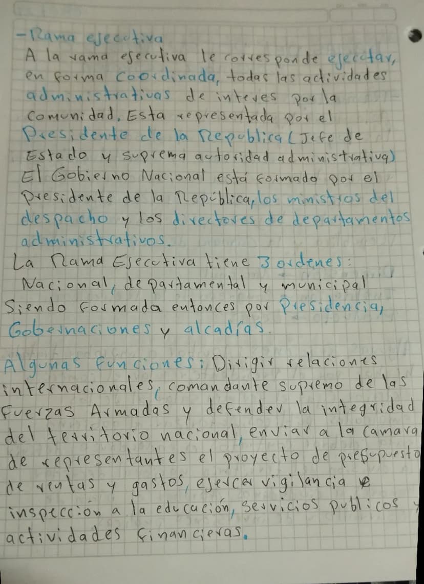08 of 24
RAMAS DEL PODER PUBLICO
Colombia resumen
-Rama legislativa
A la rama legislativa le corresponde formular
las leyes, ejercer control
