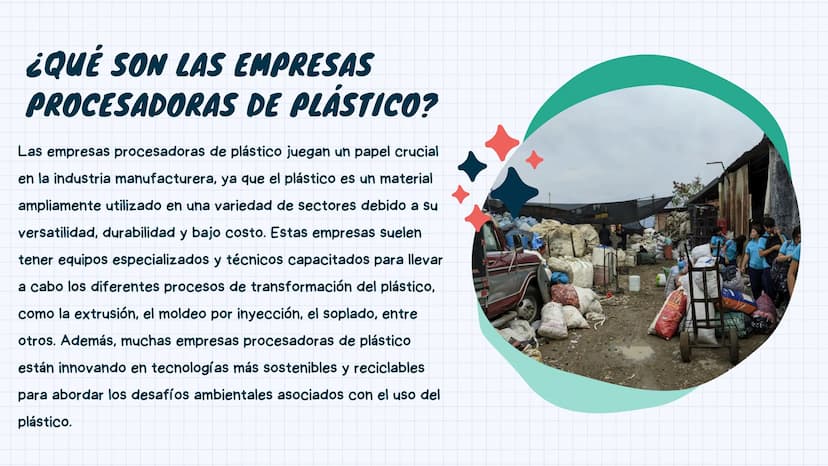 F
Empresa recuperadora
PROCESAMIENTO
DE PLÁSTICO
Paula Moreno
Lunna Carreño
Haddy Iscala
Victoria Araujo ६
35
CONTENIDOS
¿Que son las empres
