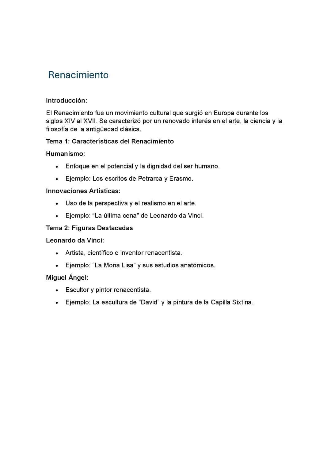 Renacimiento