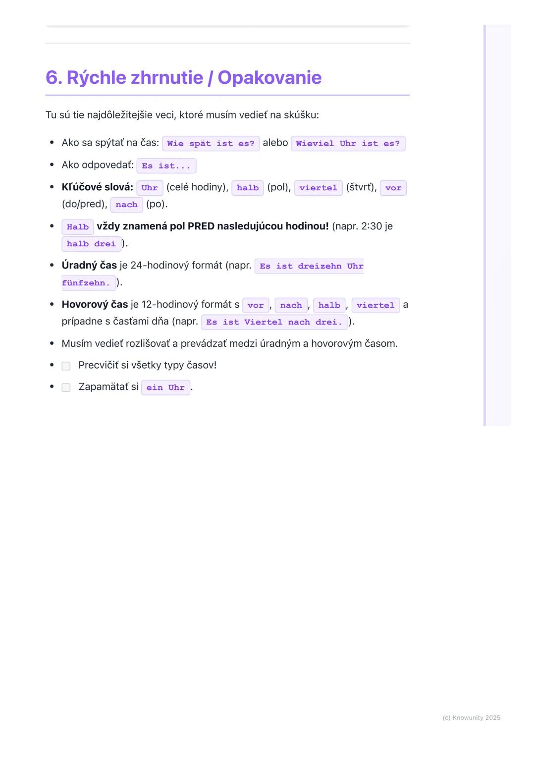 # Určovanie času

## 1. Prehľad určovania času v nemčine

Ahojte! Dnes si zopakujeme, ako správne povedať a pochopiť čas v nemčine.
Je to ve