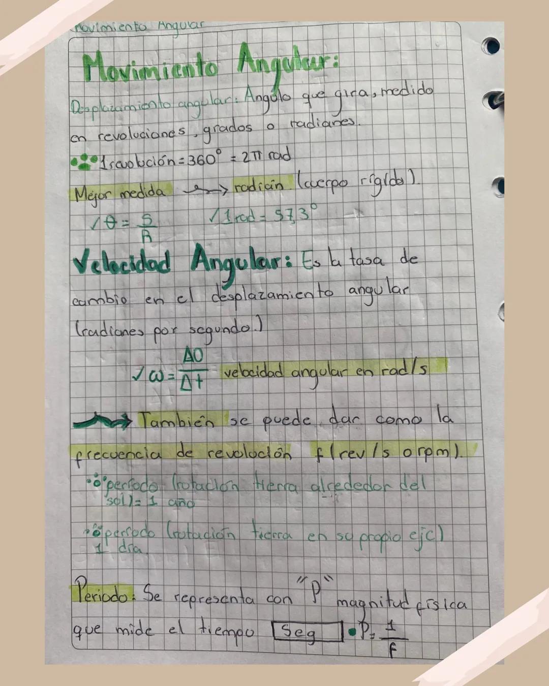 Movimiento
Angular
-b±√6²-4ac
2a
px+9-0
X-6-24
X+a-b
f(x)=tanx
a
X1/2
"- f(x) = s
Apuntes para Bachillerato novimiento Angular
Movimiento An