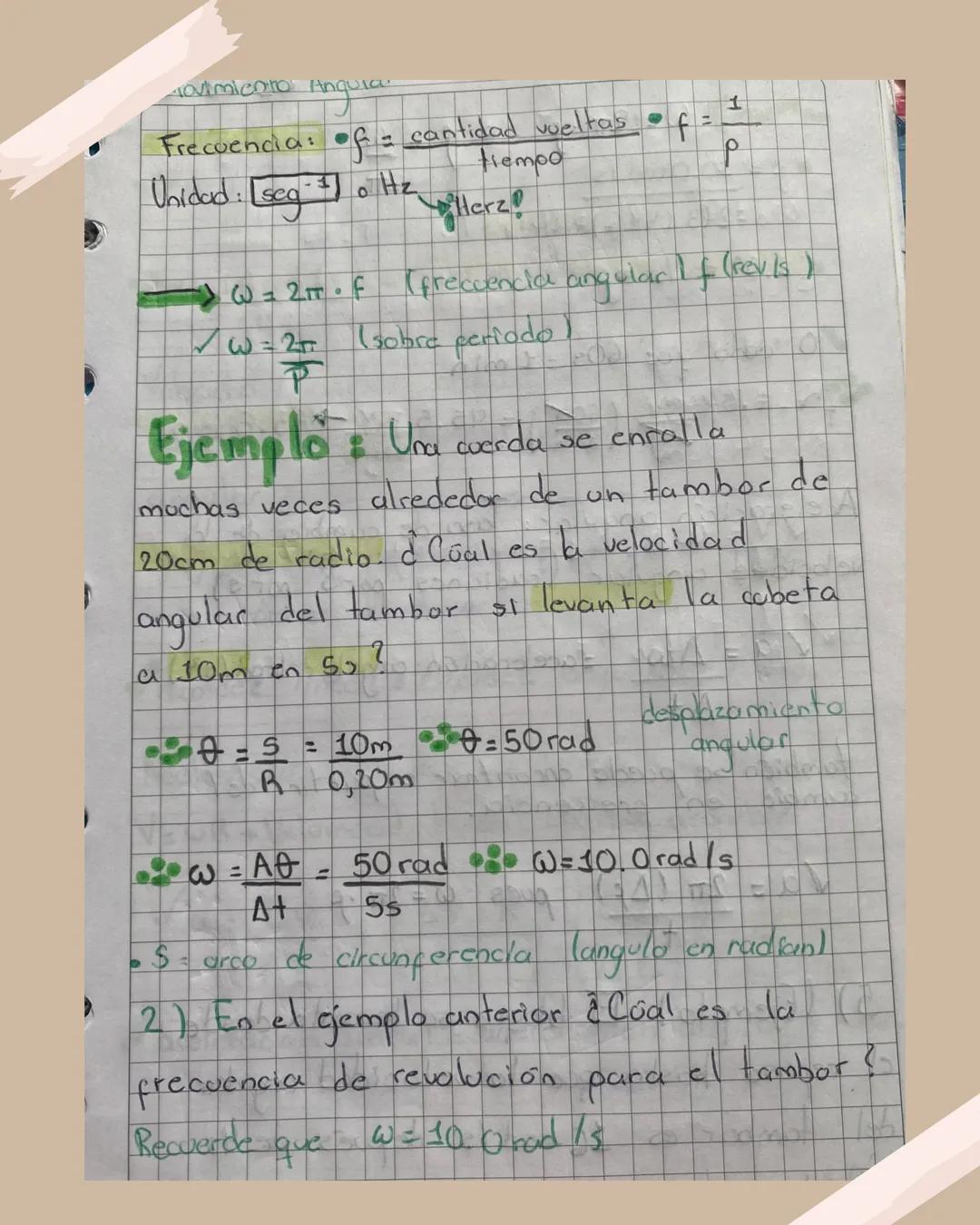 Movimiento
Angular
-b±√6²-4ac
2a
px+9-0
X-6-24
X+a-b
f(x)=tanx
a
X1/2
"- f(x) = s
Apuntes para Bachillerato novimiento Angular
Movimiento An