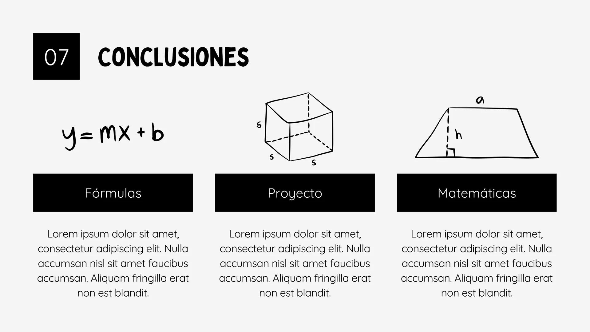 a + b = b + a

$\pm\sqrt{b2-4ac}$
29

V= πr²h

PROYECTO DE
MATEMÁTICAS

Presentado por Lucas Villanueva

OPP

adj

OPP
a) = adj

2
ax² + bx 