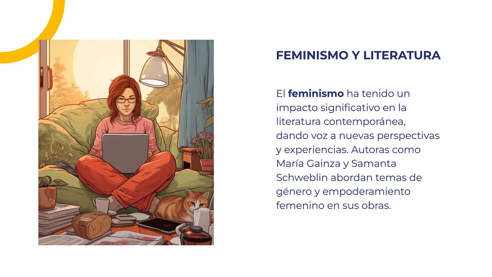 # EXPLORANDO LA
# VANGUARDIA: LA
# LITERATURA
# CONTEMPORÁNEA A

# INTRODUCCIÓN

La literatura contemporánea
es un reflejo de la sociedad
ac