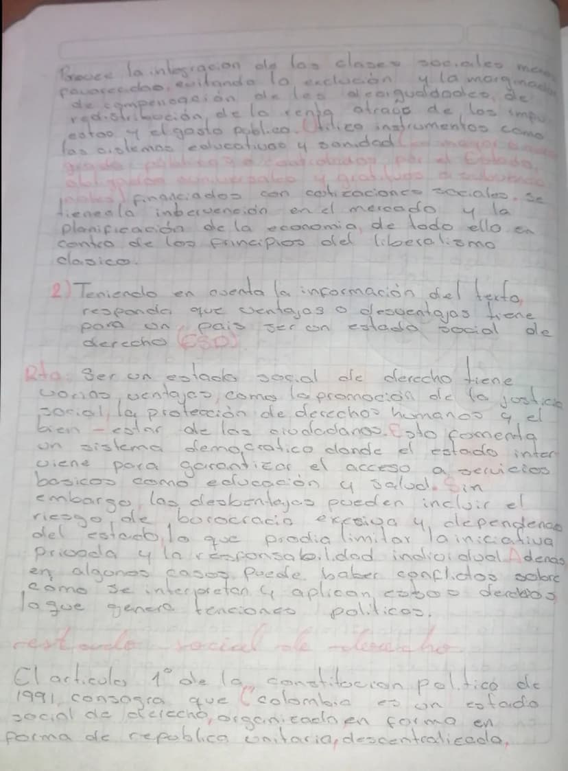 el Estado.
to una forma de organización politico,
territorial basada como
Una sociedad el Estado cofa compuesto
administrativa.
por:
1) Terr