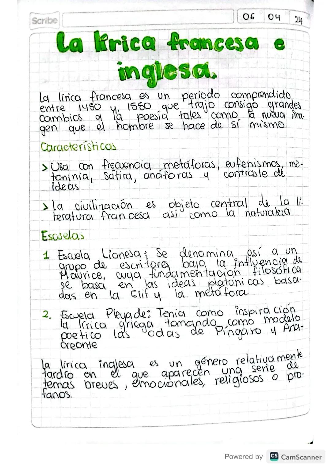 Lírica Francesa e Inglesa: Un Viaje a través de su Historia