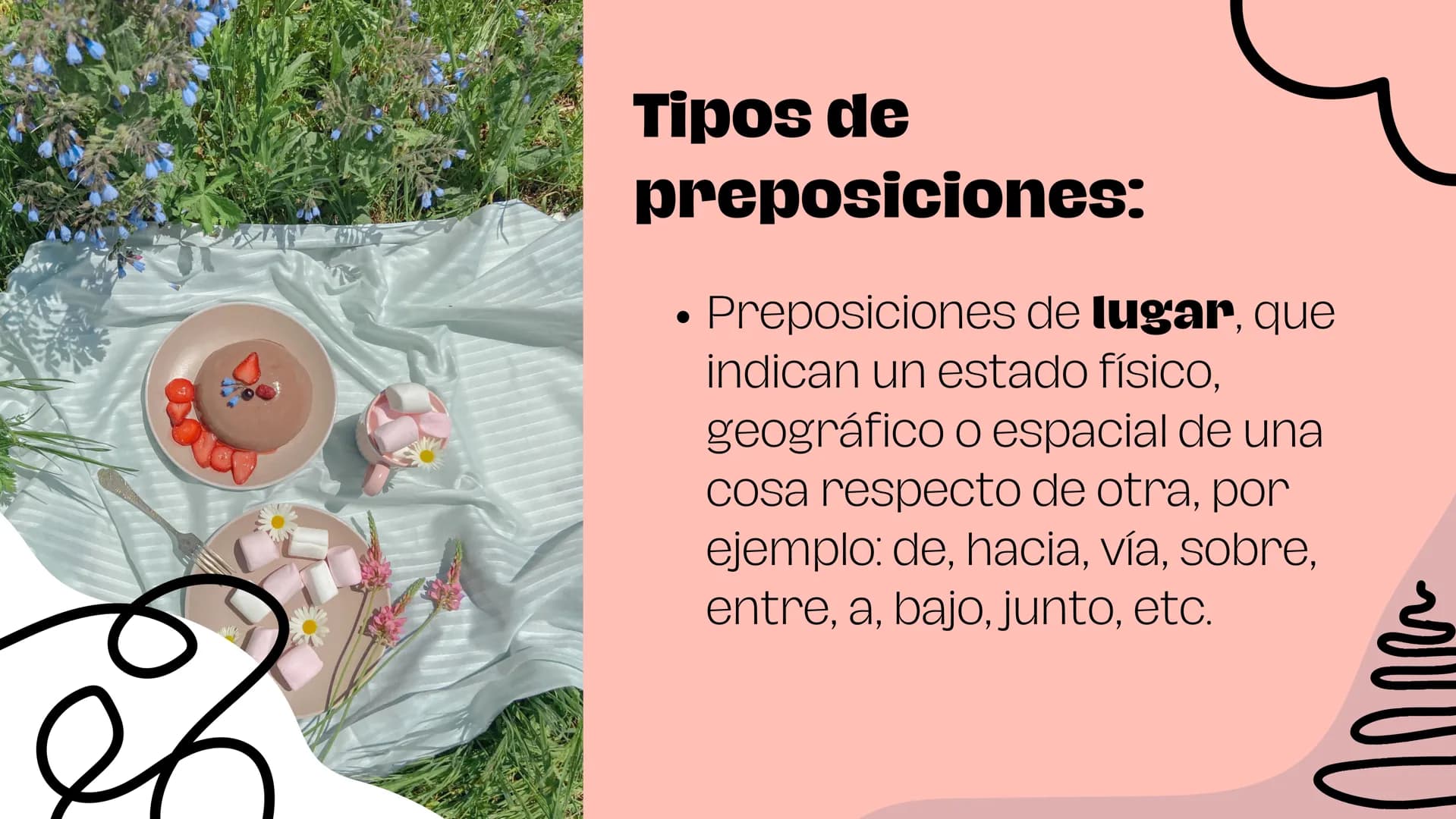 D
&
preposiciones ¿Qué son las
preposiciones?
+--
• Las preposiciones son cierto tipo invariable de
palabras, de significado enteramente
gra