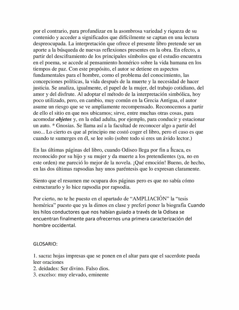 La Odisea de Homero
1. VIDA DE HOMERO:
Homero (probablemente siglo VIII a.c.) es el nombre dado al poeta y rapsoda
griego antiguo al que tra